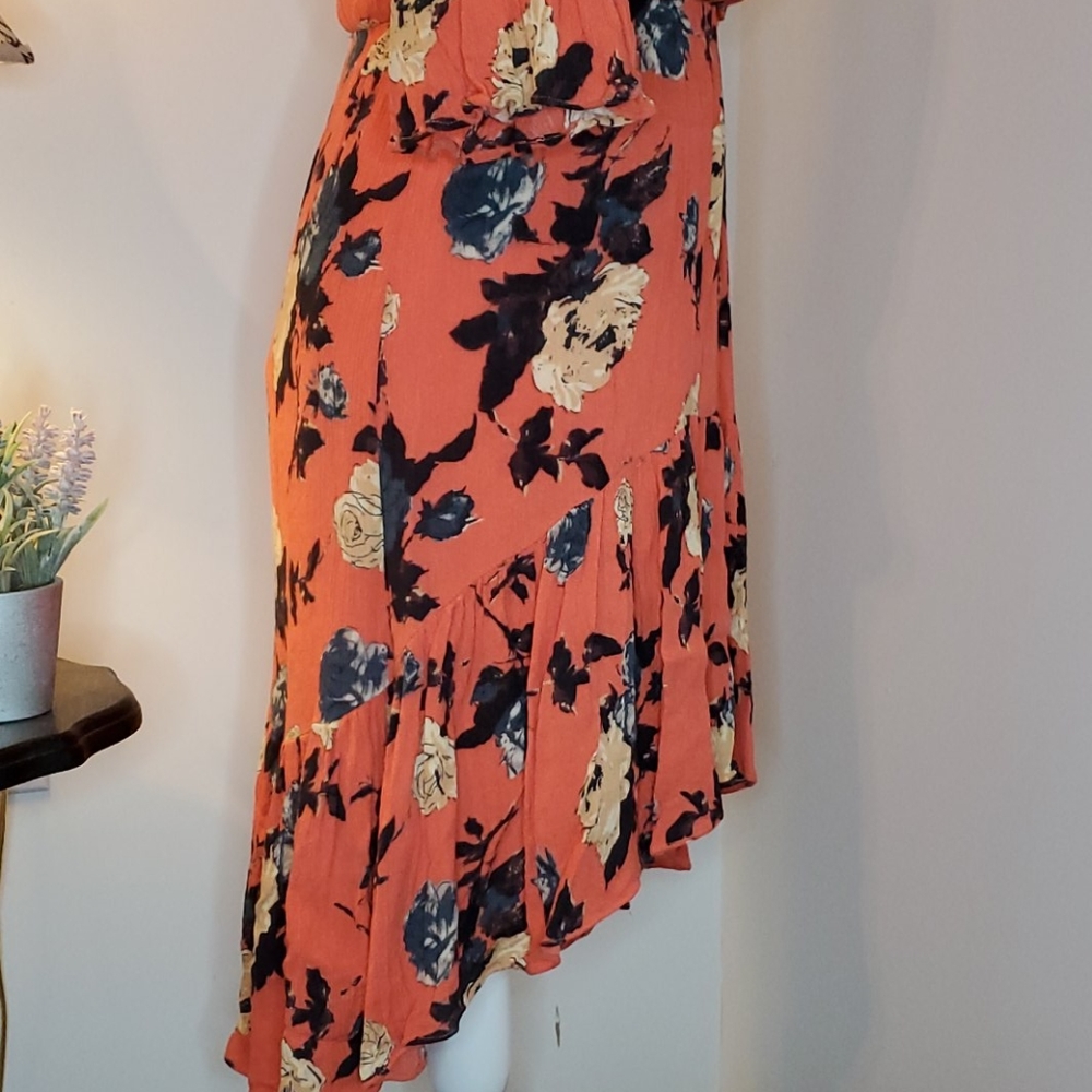 Miss Me High Low Floral Dress - Picture 4 of 5